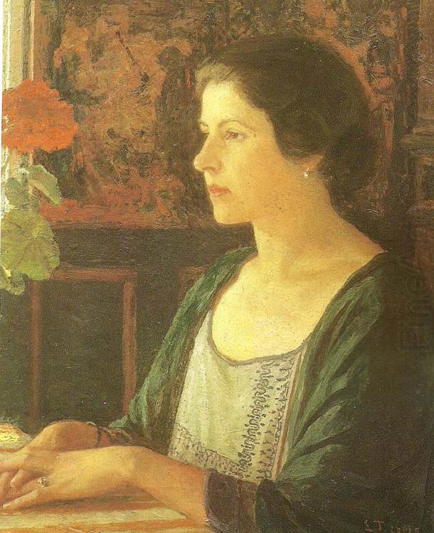 nina, kunstnerens datter, Laurits Tuxen